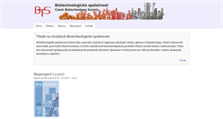 Desktop Screenshot of bts.vscht.cz
