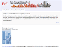 Tablet Screenshot of bts.vscht.cz